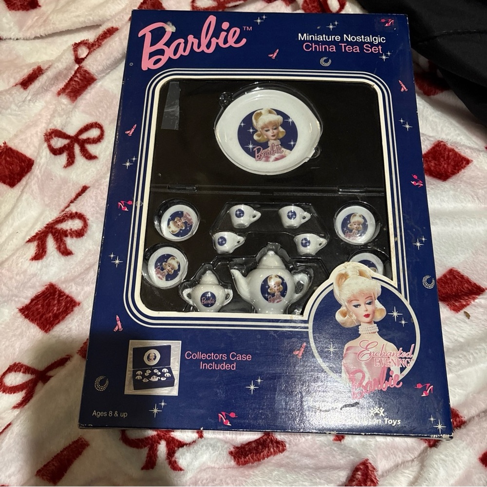 Barbie Blue and White China Tea Set